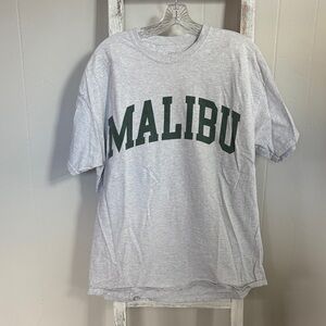 Brandy Melville Gray Malibu Tee